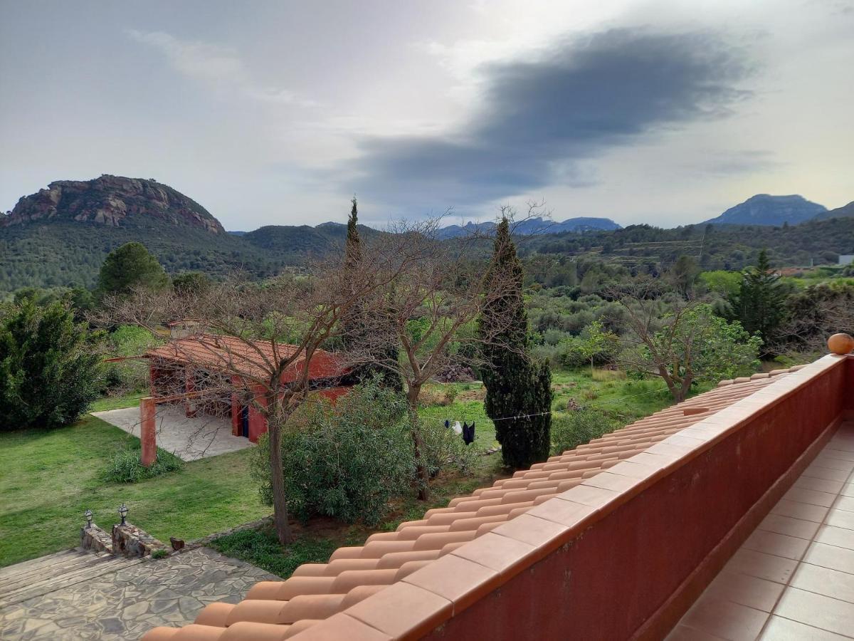 Apartamento L'Albaida, Tranquility, Views Of Sea And Mountains Vilanova d'Escornalbou Exterior foto
